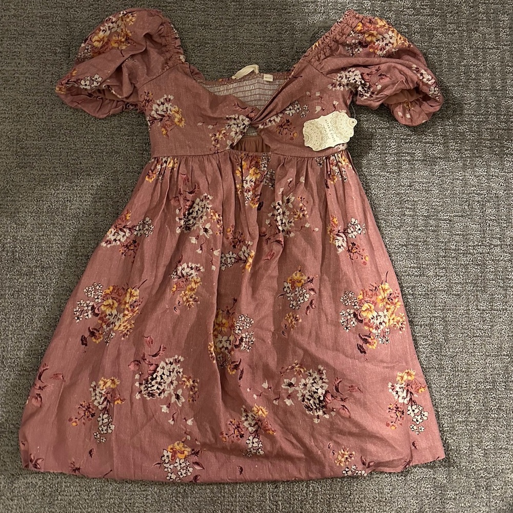 Altar’d State Pink Mini Dress Brand New With Tags Size M